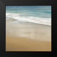 thumbnail image 2 of Seba, John 20x20 Black Modern Framed Museum Art Print Titled - Surf and Sand I, 2 of 5