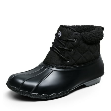 

Dream Pairs Women s Duck Waterproof Snow Boots Boots Lace up Winter Outdoor Boots SDSB2211W BLACK Size 5