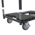 thumbnail image 3 of Snap-Loc  1,500 lb Industrial Strength E-Track Push Cart Dolly Black, 3 of 9