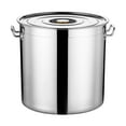 thumbnail image 2 of Stainless Steel Large Cookware Set for Boiling, Simmering, Large Multifunctional 25cm, 2 of 9