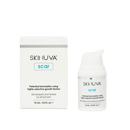 Skinuva® Next Generation Scar Cream - Advanced Scar Cream Formulated with Growth Factors (0.5 oz)