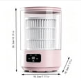thumbnail image 3 of Gumesh Portable Mini Washing Machine, White, 4L Capacity, Digital Touch Control, Compact Design for Underwear and Delicates, USB Powered, 3 of 7