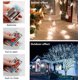 thumbnail image 2 of Luces navideñas, copo de nieve Cadena de luces 19.6 pies 40 LED Luces de hadas Funciona con batería Impermeable para Navidad Jardín Patio Dormitorio Decoración de fiesta Iluminación de celebración interior al aire libre Zhivalor WMZY-1045-2, 2 of 8