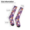 thumbnail image 2 of Sikiie music Skull record Knee Socks, High Socks Long Stretchy Sock Women Knee High Stocking, Long Socks for Women, 2 of 6