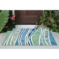 thumbnail image 2 of Liora Manne  Visions III Wave Indoor/ Outdoor Area Rug Ocean 24" x 36" Handmade,Antimicrobial 2' x 3' Indoor,Outdoor,Accent,Handmade Bedroom,Dining, 2 of 5