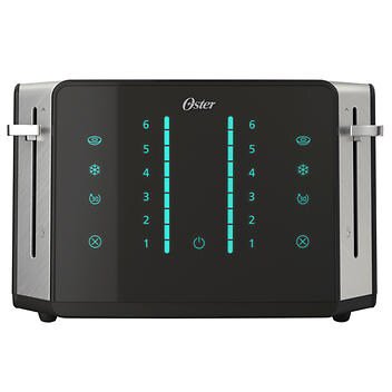 Oster Grille-pain à Écran Tactile 4 Tranches