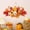D, variant on YIKA Halloween Decoration Pumpkin Maple Leaf Wreath Autumns Maple Leaf And Mini Pumpkins Hanging With Fall Harvests Wall Hanging For Fireplace Porch And Party Indoor Outdoor Fall Decor