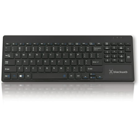 blackweb wireless touch keyboard walmart com