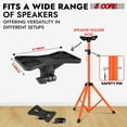 thumbnail image 4 of 5 Core Speaker Stand Tripod Tall Adjustable Heavy Duty DJ Light Floor Stands Universal 35mm PA Pole Mount, 4 of 12
