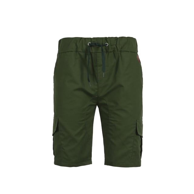 Txlixc Pantalones cortos de gimnasia para hombre, pantalones cortos de color puro para estiramiento diario Txlixc Moda