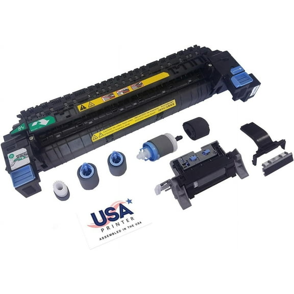 USA Printer CE710-69001-MTK-USA (RM1-6184) Maintenance Kit for HP Color LaserJet CP5225 includes CE710-69001 Fuser, Tray 1-3 Roller Kit (110V)