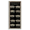 thumbnail image 2 of Stupell Industries Poker Hand Rankings Card Casino Visual Game Chart, 13 x 30, Design by Cindy Jacobs, 2 of 5