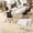White 55.1in, variant on Conference Table, Conference Room Table with Wheels, Flip Top Training Tables Meeting Table for 10 People for Office Conference