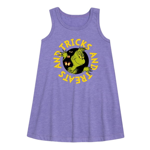 The Grinch - Tricks And Treats The Grinch - Toddler & Youth Girls A-line Dress