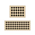 thumbnail image 1 of Alfombra de cocina de estilo retro, alfombra de piso larga resistente a las manchas para el hogar, alfombra de piso para puerta de entrada de fácil secado, alfombra de una pieza, 1 of 6