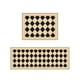 thumbnail image 1 of Alfombra de cocina de estilo retro, alfombra de piso larga resistente a las manchas para el hogar, alfombra de piso para puerta de entrada de fácil secado, alfombra de una pieza, 1 of 6