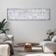 thumbnail image 4 of Empire Art Direct Gray Field Textured Metallic Hand Painted Wall Art, 20" x 72" x 1.5", Ready to Hang, 4 of 12