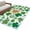 Orange, variant on St Patricks Day Area Rugs 8'x10', Washable Small Throw Rugs for Living Room Patio, Shamrock Grey Green Spring Modern Leaf Indoor Outdoor Rug Non-Slip Low Pile Carpet Runner Reversible Floor Mats