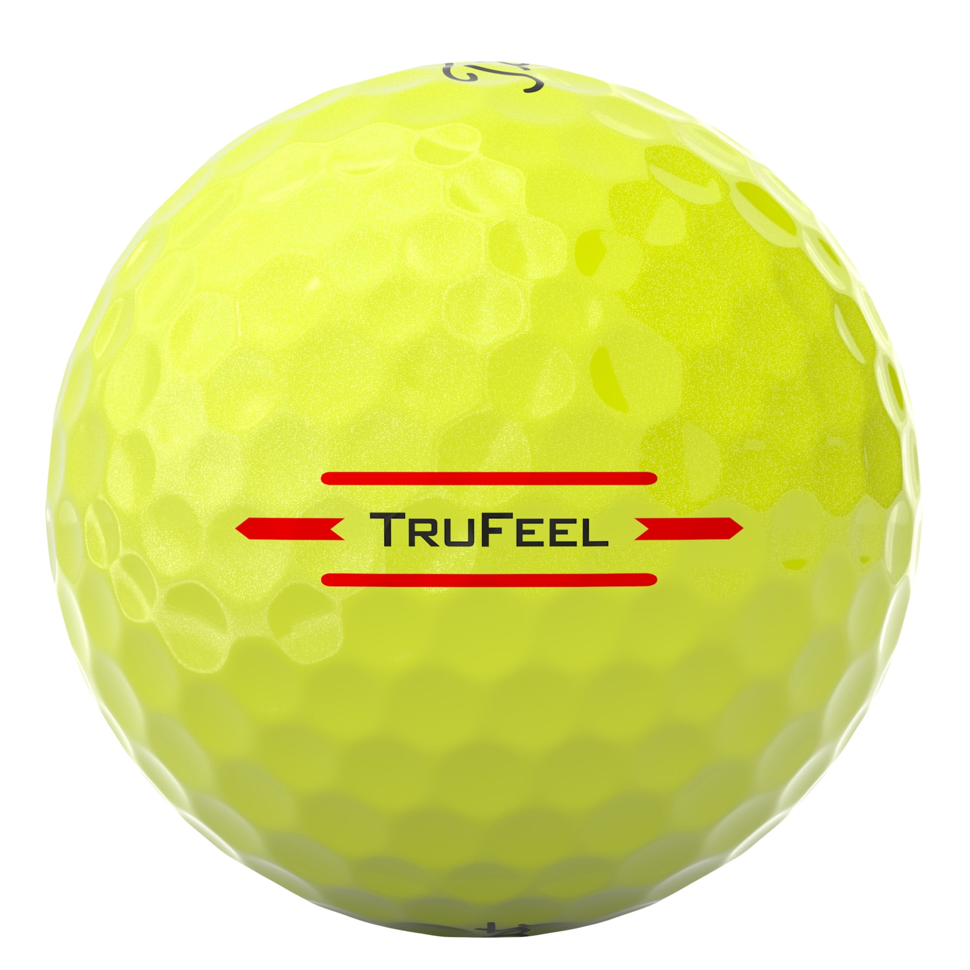 (2 pack) 2024 Titleist TruFeel Yellow