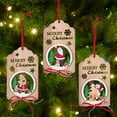 thumbnail image 3 of Monstrate Árbol de Navidad Colgante Prop Adorable Interesante Bowknot Festival Pedants Props Año Nuevo Navidad Decoración para el hogar Kits de decoración para fiestas Papá Noel, 3 of 6