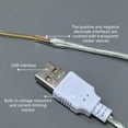 thumbnail image 5 of LED Filament Flexible Light 360 Degree Lighting Bendable Bulb Lamp Decorative Light Bulb Accessories For Household Use, 5 of 9