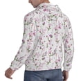 thumbnail image 6 of Cauagu Orchids Flowers for Men's Pullover Hooded Sweatshirt Athletic Casual Hoodie Aautumn Hoodie Sweatshirt for Men Pullover Casual Hooded Sweatshirt-3X-Large, 6 of 7