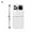 white, variant on NEW For i16Pro Mini Unlocked Flip Mobile Phone 2 SIM Card Display Small Z6K7