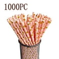 thumbnail image 1 of SMihono Kitchen Organizers and Storage Disposable Independent Packaging Coffee Plastic Double Hole Straw (1000pc) Kitchen Gadgets Must Have 2023, 1 of 3