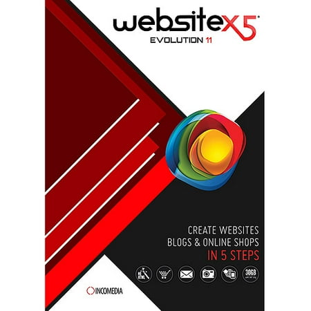 Incomedia WSX5EVO11 WebSite X5 Evolution 11 Pro (Digital Code)