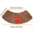 thumbnail image 2 of Curved Shower Mat Washable Curved Non Slip Bathroom Anti Slip Mat For Shower, 2 of 5