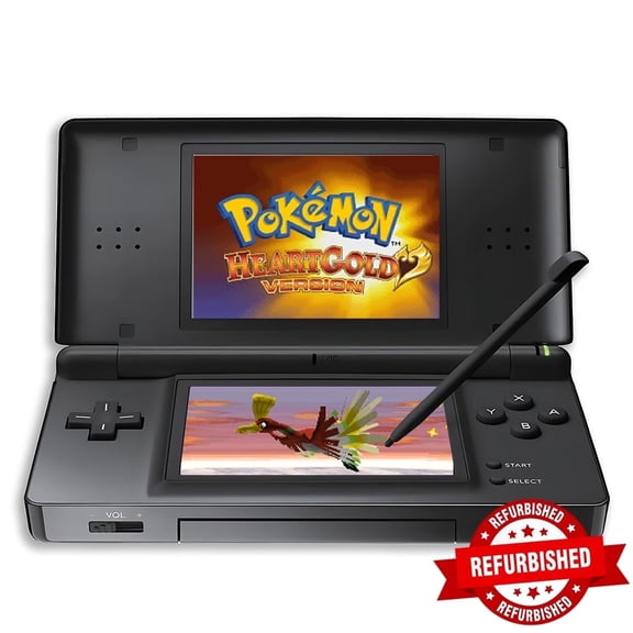 Nintendo DS Lite Console Game Handheld System Cleaned Tested Case Black