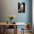 thumbnail image 2 of ZHONGYUTONG Virgin Mary Wall Decor Jesus and Mary Canvas Wall Art Catholic Painting Prints Spiritual Pictures for Office Church Prayer Room Framed (20.00" x 30.00"), 2 of 5