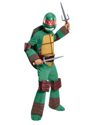 Teenage Mutant Ninja Turtles Toddler &amp; Boys Raphael Costume with TMNT Mask