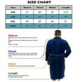 CenturyX Mens Robe, Plush Fleece Bathrobe Men, Men's Bathrobes, Big and