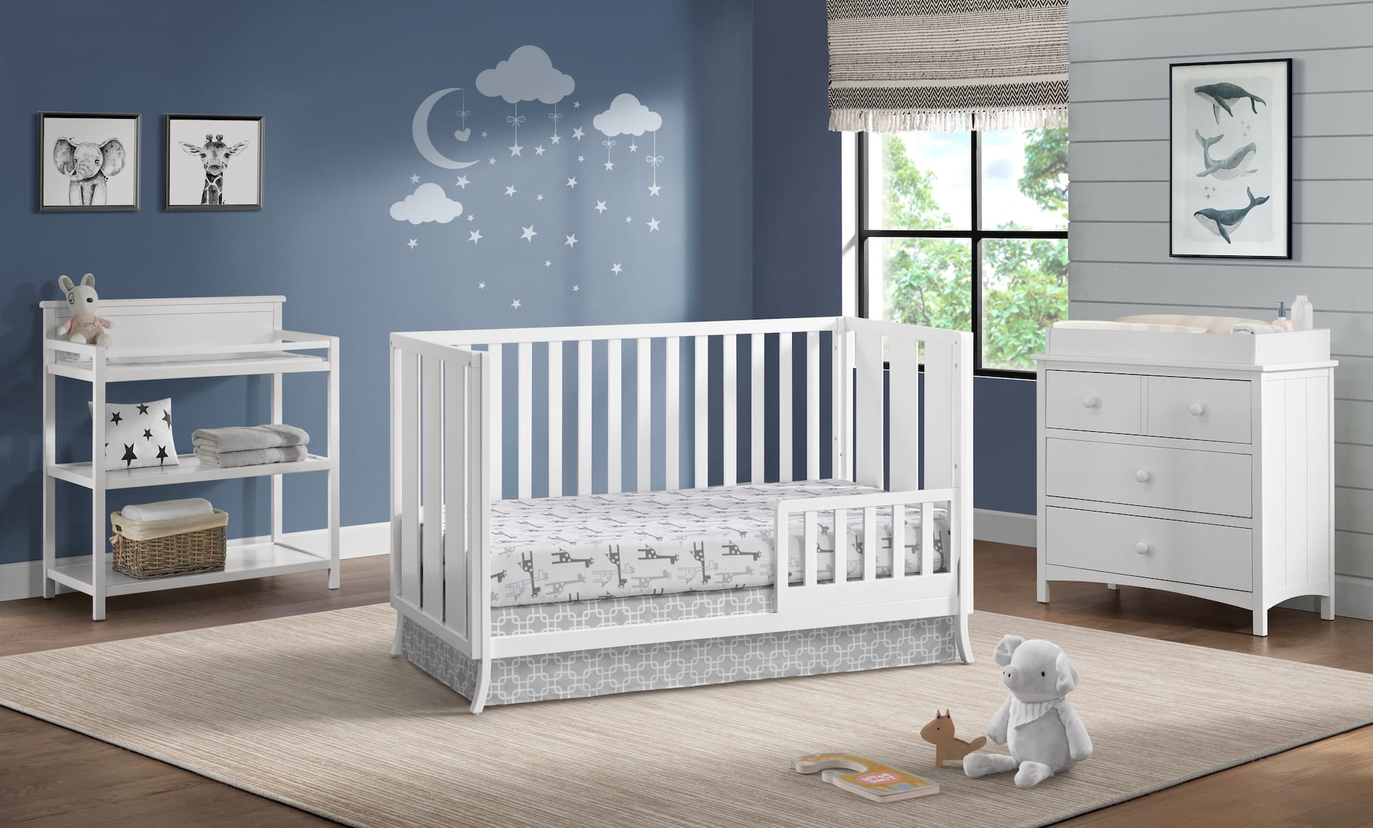 Oxford Baby Arlie Toddler Guard Rail White