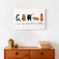 thumbnail image 4 of Creative Products Cat Lady 18x12 Canvas Wall Art, 4 of 5