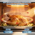 thumbnail image 4 of Commercial Countertop Convection Oven - 68L Electric Toaster Oven with Glass Door Wire Racks and Baking Trays - 120V, 4 of 7