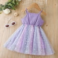 thumbnail image 3 of adviicd Baby Girl Dress Toddler Kids Girls Sleeveless Strap Tulle Patchwork Summer 5 Year Old Girl Winter Clothes, 3 of 5