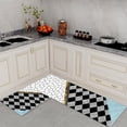 thumbnail image 6 of RFUGUG Kitchen Rugs and Mats, Non Skid Kitchen Runner Rug, Absorbent Resist Dirt Kitchen Floor Mat Comfort Standing Mat for Machine Washable,Set of 2, 15.75x23.62, 15.75x47.24 in, 6 of 8