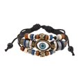 thumbnail image 1 of Pulsera Trenzada Fernando Cuero PU Estilo Vintage Negro, 1 of 8