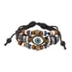 thumbnail image 1 of Pulsera Trenzada Fernando Cuero PU Estilo Vintage Negro, 1 of 8