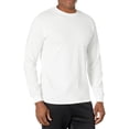 thumbnail image 1 of Gildan Men's Ultra Cotton Jersey Long Sleeve Tee Extended Sizes, White, XXX-Large, 1 of 2