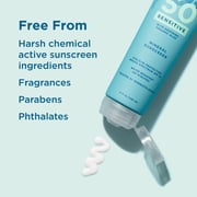 Blue Lizard Sensitive Mineral SPF 50 Sunscreen Lotion, 5 fl oz