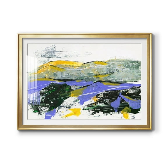 Silent Mountain IV Premium Framed Print - Ready to Hang