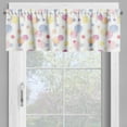 thumbnail image 4 of Ambesonne Pastel Valance & Curtain, Watercolor Drops, 55"x36", Multicolor, 4 of 6
