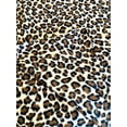 thumbnail image 3 of Lilly Craft Brown Leopard Fleece Print Fabric is 58-60" Wide and Sold by the Yard, 3 of 3