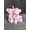 Pink, variant on Hugging bears candle