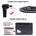 thumbnail image 6 of Lenovo Laptop Charger Lenovo 65W Laptop Charger for Lenovo IdeaPad 110 Flex 3 4 5 6 Series Flex 5-1470 5-1570 S145 S340 Certified Power Supply Cord, 6 of 8