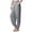 Gray, variant on Luxalzxs Women's Hippie Harem Pants Plus Size Flowy Lounge Yoga Dance Baggy Pants Joggers Elastic Super Soft Modal Cotton Yoga Pilates Pants