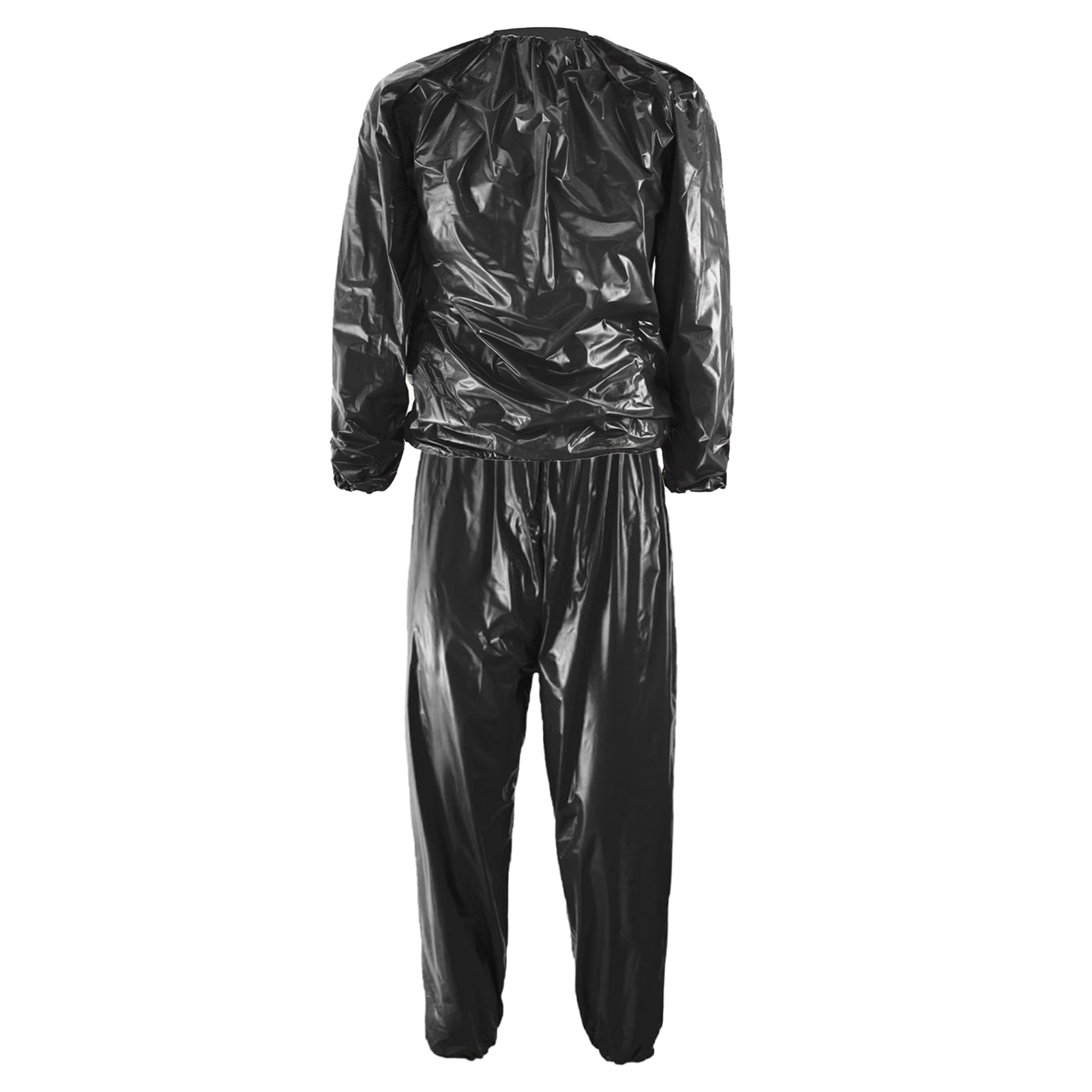 Details about   Sauna Suit Sweat Exercise Gym Fitness Weight Loss Loss Suit Top Pants Clothes Se 